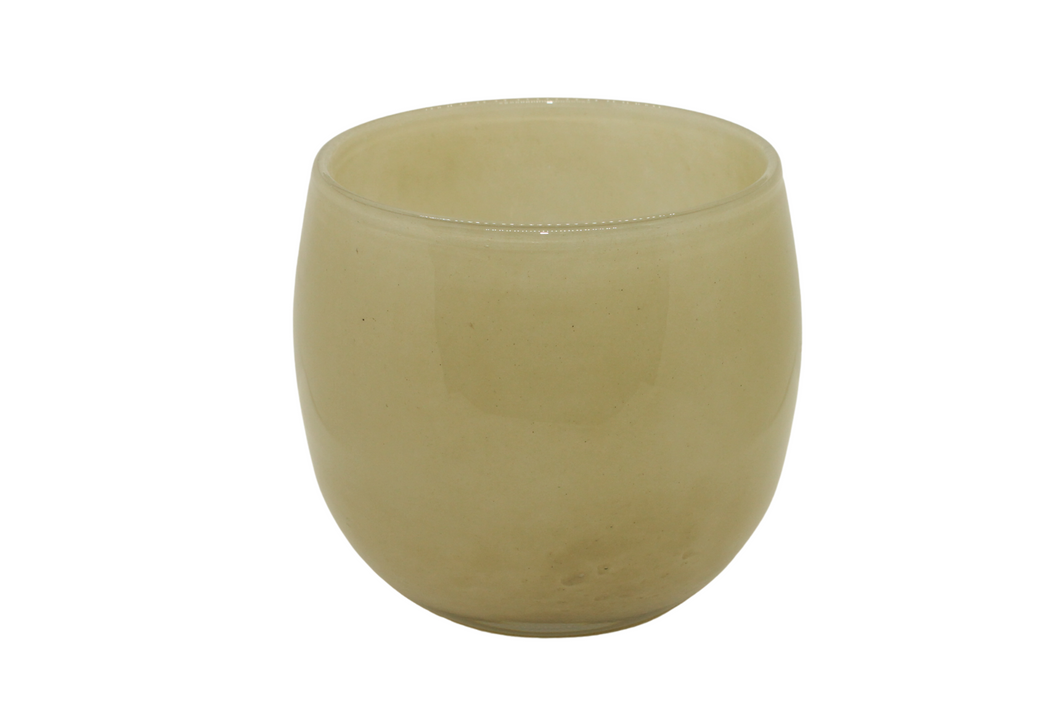 Bauchige Vase - Beige